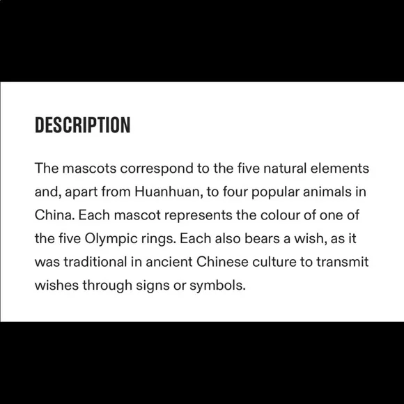 Beijing Olympic mascot Nini / collectors - Picture 3 of 8